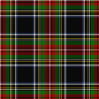 Stewart Black  tartan